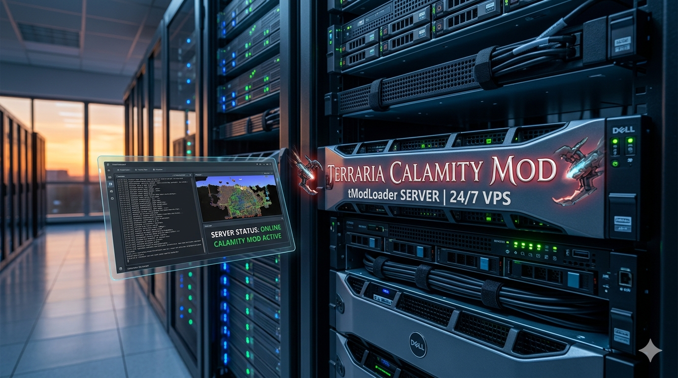 テラリアCalamity MODサーバーの立て方